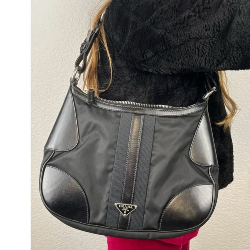 Verified PRADA NYLON CLEO bag